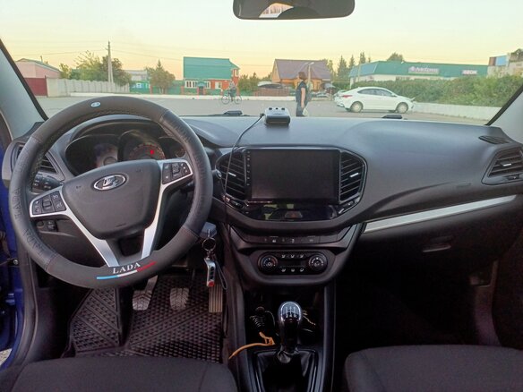 2021 Lada (ВАЗ) Vesta I, синий, 1129999 рублей - вид 37