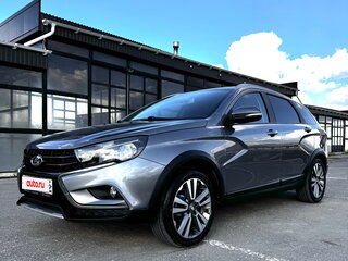 2018 Lada (ВАЗ) Vesta SW Cross I, серый, 1099999 рублей, вид 4
