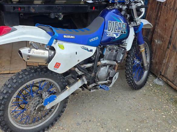 1999 Suzuki Djebel 250, синий, 210000 рублей - вид 5