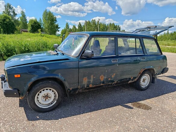 2007 Lada (ВАЗ) 2104, зелёный, 80000 рублей - вид 9