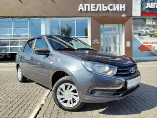2018 Lada (ВАЗ) Granta I Рестайлинг, серый, 480000 рублей, вид 1