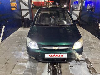 2004 Hyundai Getz I, зелёный, 275000 рублей, вид 2