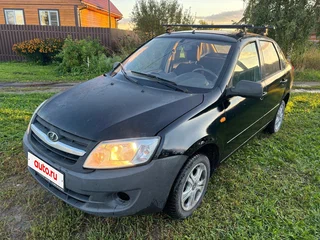 2013 Lada (ВАЗ) Granta I, синий, 160000 рублей, вид 1