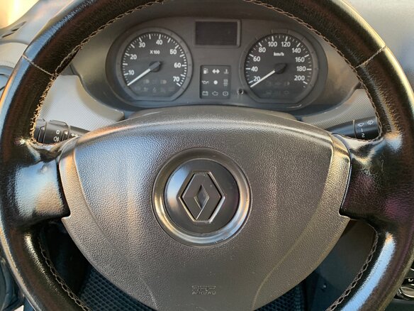 2011 Renault Logan I Рестайлинг, синий, 330000 рублей - вид 13