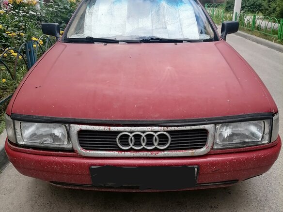 1987 Audi 80 IV (B3), белый, 150000 рублей