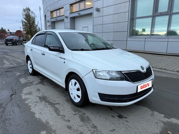 2015 Skoda Rapid I, белый - вид 1