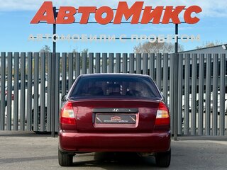 2011 Hyundai Accent ТагАЗ II, красный, 495000 рублей, вид 5