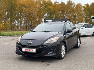 2009 Mazda 3 II (BL), чёрный, 750000 рублей, вид 1