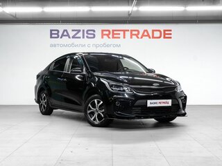 2017 Kia Rio IV, чёрный, 1218000 рублей, вид 3