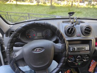 2012 Lada (ВАЗ) Granta I, серебристый, 175000 рублей, вид 4