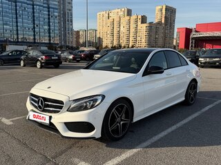 2017 Mercedes-Benz C-Класс 180 9G-TRONIC IV (W205), белый, 2300000 рублей, вид 1