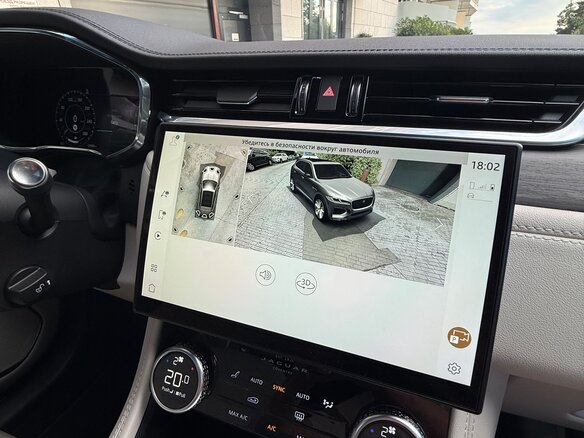2021 Jaguar F-Pace I Рестайлинг, синий, 4990000 рублей - вид 10