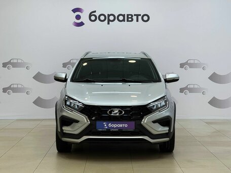 2024 Lada (ВАЗ) Vesta SW Cross I Рестайлинг (NG), серебристый, 1600000 рублей, вид 2