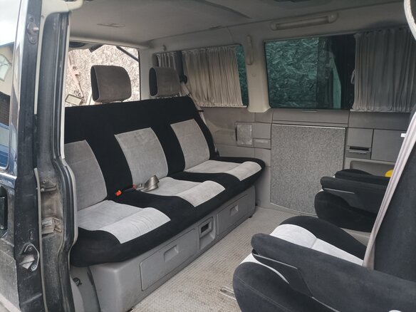2003 Volkswagen Multivan T4, чёрный, 1650000 рублей - вид 12
