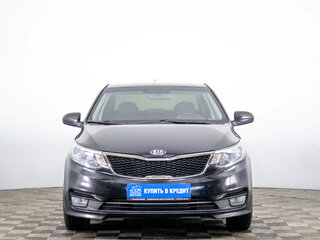 2016 Kia Rio III Рестайлинг, чёрный, 899000 рублей, вид 2