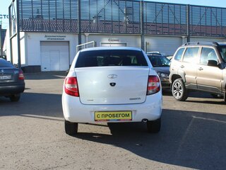 2013 Lada (ВАЗ) Granta I, белый, 299000 рублей, вид 4