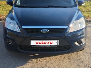 2010 Ford Focus II Рестайлинг, синий, 550000 рублей, вид 1