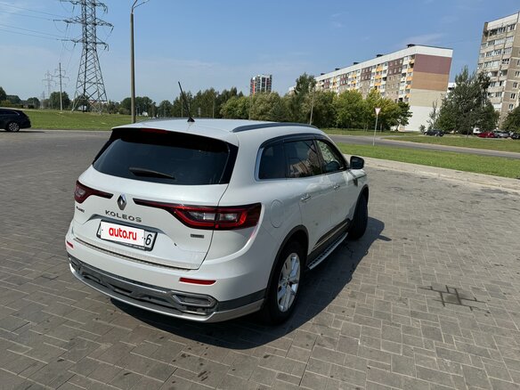 2018 Renault Koleos II, белый, 1400000 рублей - вид 3