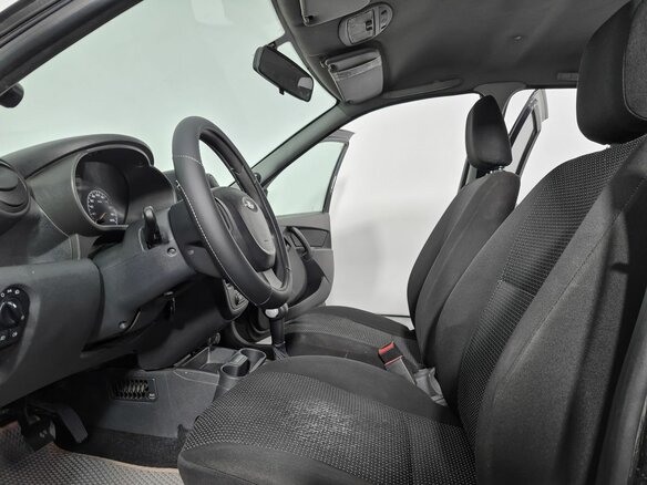 2012 Lada (ВАЗ) Granta I, чёрный, 289000 рублей - вид 8