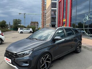 2024 Lada (ВАЗ) Vesta SW Cross I Рестайлинг (NG), серый, 1430000 рублей, вид 4