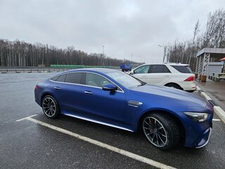 2018 Mercedes-Benz AMG GT 4-Door Coupe 63 S I, синий, 9200000 рублей, вид 3