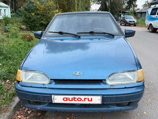2005 Lada (ВАЗ) 2114, синий, 130000 рублей, вид 4