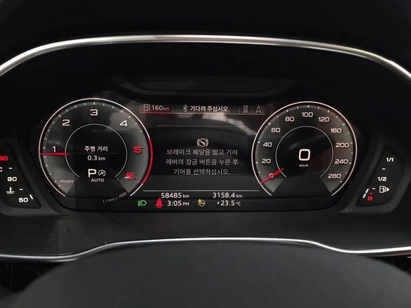 2023 Audi Q3 35 TDI II (F3), белый, 3100000 рублей - вид 4