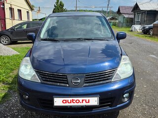 2008 Nissan Tiida I, синий, 460000 рублей, вид 2