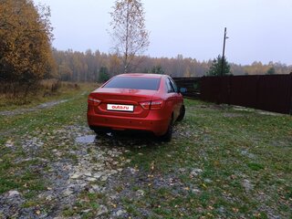 2017 Lada (ВАЗ) Vesta I, красный, 800000 рублей, вид 4