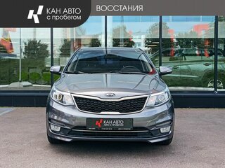 2015 Kia Rio III Рестайлинг, серый, 862919 рублей, вид 2