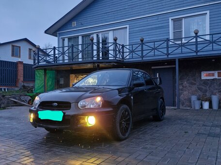 2005 Subaru Impreza II Рестайлинг 1, чёрный, 720000 рублей, вид 2