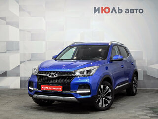 2019 Chery Tiggo 4 I Рестайлинг, синий, 1350000 рублей, вид 1