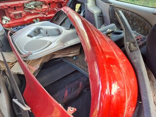 2000 Toyota Corolla VIII (E110), красный, 185000 рублей, вид 2