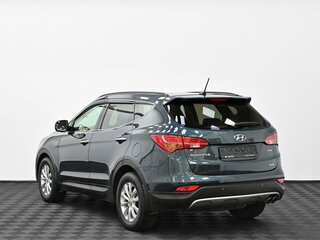 2013 Hyundai Santa Fe III, синий, 1485000 рублей, вид 4