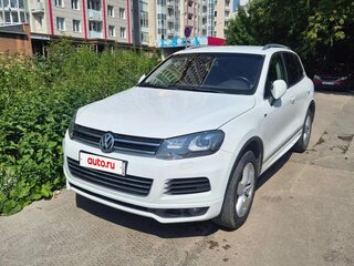 2013 Volkswagen Touareg II, белый, 2300000 рублей, вид 1