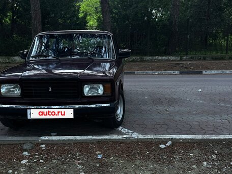 2006 Lada (ВАЗ) 2107, пурпурный, 135000 рублей, вид 2