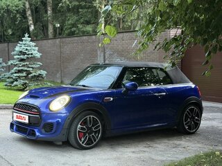 2019 Mini Cabrio JCW John Cooper Works III Рестайлинг, синий, 3300000 рублей, вид 2