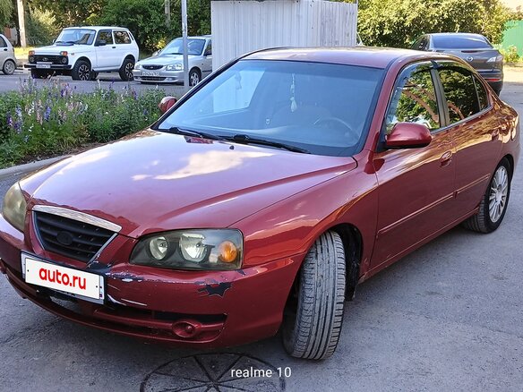 2004 Hyundai Elantra III (XD2) Рестайлинг, красный, 270000 рублей - вид 5