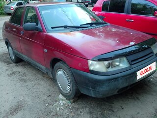 2002 Lada (ВАЗ) 2110, красный, 72000 рублей, вид 1