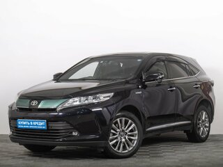 2019 Toyota Harrier III (XU60) Рестайлинг, чёрный, 3849000 рублей, вид 2