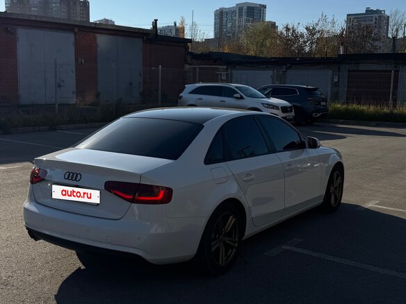 2015 Audi A4 IV (B8) Рестайлинг, белый, 1850000 рублей - вид 30