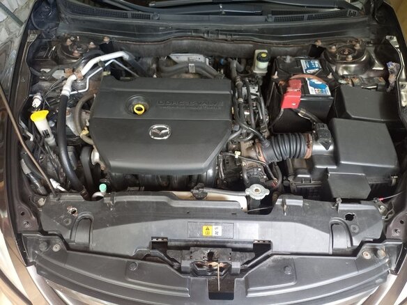 2011 Mazda 6 II (GH) Рестайлинг, коричневый, 850000 рублей - вид 6