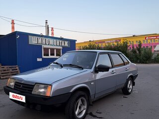 2002 Lada (ВАЗ) 21099, серебристый, 95000 рублей, вид 1