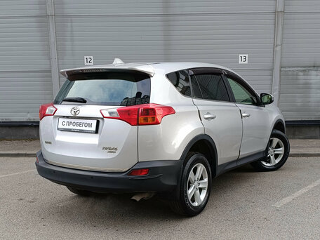 2013 Toyota RAV4 IV (XA40), серебристый, 1549000 рублей, вид 5