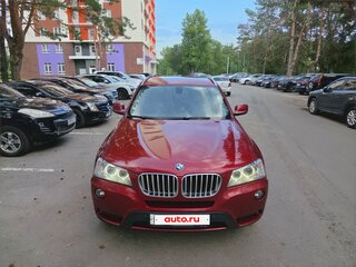 2013 BMW X3 30d xDrive II (F25), красный, 1950000 рублей, вид 2