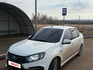 2019 Lada (ВАЗ) Granta Drive Active I Рестайлинг, белый, 700000 рублей, вид 3
