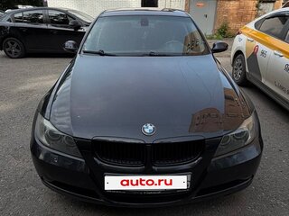 2008 BMW 3 серии 320i V (E90/E91/E92/E93), чёрный, 1250000 рублей, вид 2