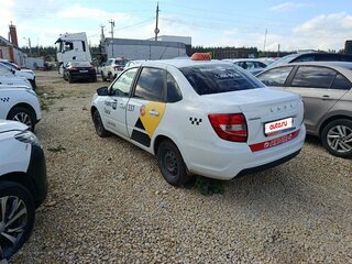 2024 Lada (ВАЗ) Granta I Рестайлинг, белый, 580060 рублей, вид 4