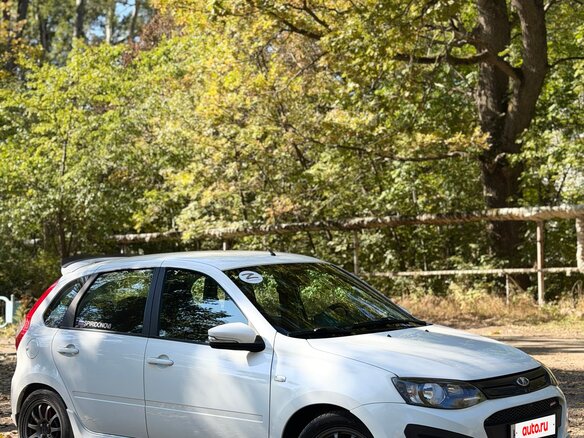 2015 Lada (ВАЗ) Kalina Sport II, белый, 850000 рублей - вид 1