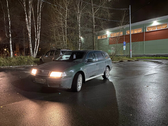 2001 Skoda Octavia I (A4) Рестайлинг, зелёный, 250000 рублей